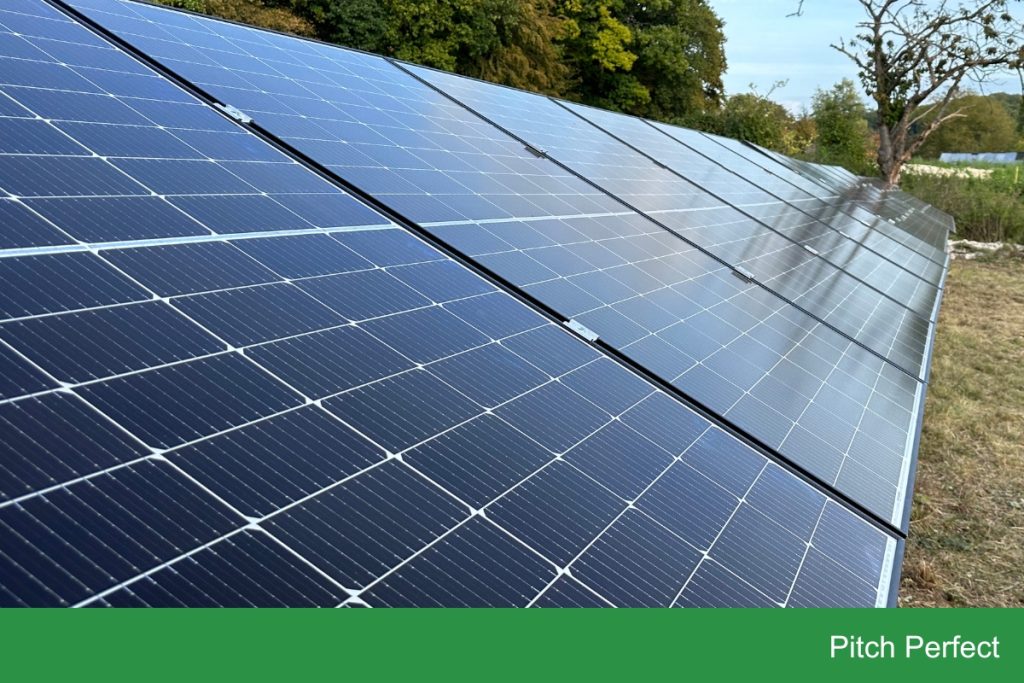 Pitch Perfect Solar Panels